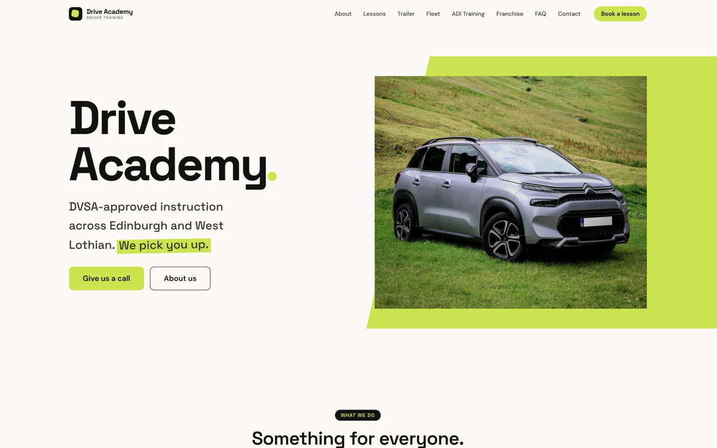 Drive Academy — hero